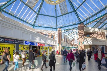 Shopping at the heart of Bridlington in The Promenades